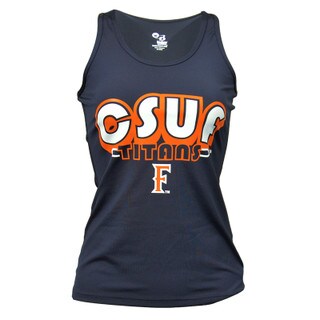 Badger Ladies Compression Racerback Tank - Navy